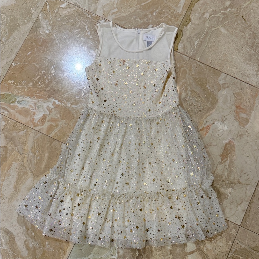 Children’s Place Girls' Starry Tulle Dress
